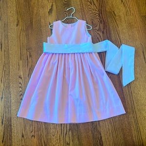 Be Mine Girl’s Pale Pink Dress with sash